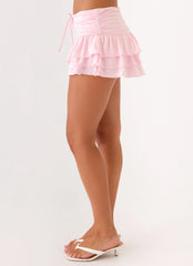 Aspyn Mini Skort Pink