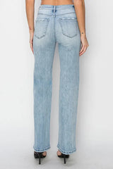 Hazel Blues® | RISEN High Rise Straight Jeans