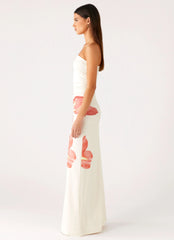 Bellanca Strapless Maxi Dress Siena Floral