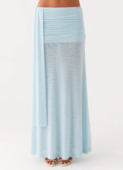 Blaze Maxi Skirt Blue