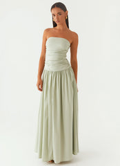 Carmel Maxi Dress Sage