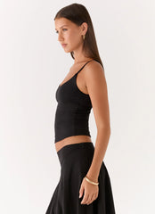 Blondie Tank Top Black