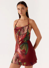 Camilla Cowl Mini Dress Cuba Cuba