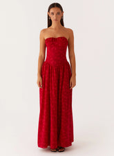 Adira Maxi Dress Red