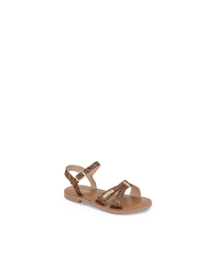 Belle Girl Sandals - Choco Zebra