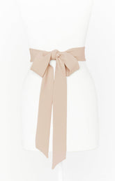 Bridesmaid Sash ~ Champagne Stretch