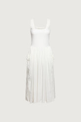 STRING POCKET MAXI DRESS