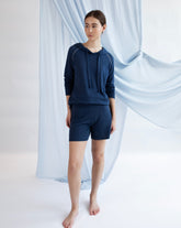 Georges Hoodie - Indigo Denim