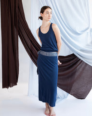 Marcelle Tank Top - Indigo Denim