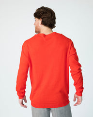 Marco Long T-Shirt (V-Neck) - Pomodori