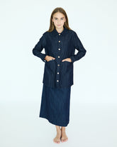Girl Yves Jacket - Dark Chambray