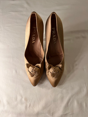 Prada| iced latte heel| US 8.5