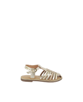 Irina Girl Sandals - Gold Multi