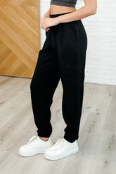 Hazel Blues® | Jog and Snog Joggers in Black