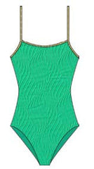 1 Piece Azia Beach - Deep Green
