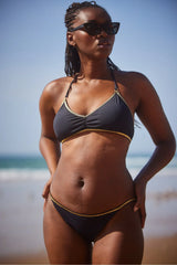 Culotte Lila - Black Beach