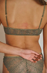 Culotte Charles - Kaki Lace