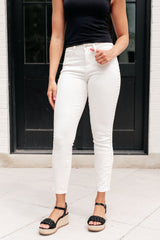 Hazel Blues® | Maddie Mid Rise Braided Side Seam Relaxed Jeans