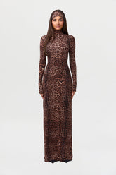 Naked Leopard Maxi Dress