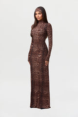 Naked Leopard Maxi Dress
