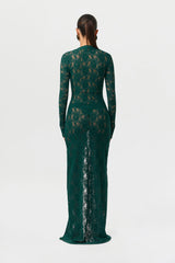Stretch Lace Maxi Dress