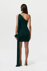 Tie Shoulder Mini Dress