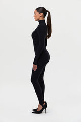 Naked Turtleneck Stirrup Jumpsuit Petite