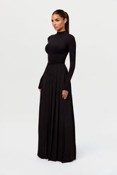 Pleated Wide Leg Pant