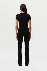 Smooth Bootcut Pants Petite