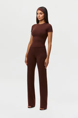 Smooth Straight Leg Pants