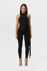 Smooth Asymmetric Stirrup Legging