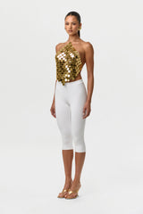 Smooth Sculpt Waist Capri Leggings