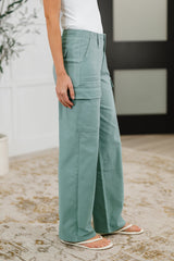 Hazel Blues® | Pocket the Attitude Cargo Bottoms