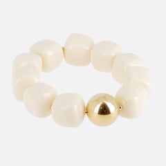 Bracelet Jonc Acier - (SBR23532-01WHT)