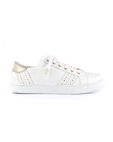 Suzie Lace-Up Sneakers - White