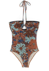 1 Piece Mat Beach - Azur Flower