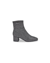 Danita Heeled Ankle Boots - Sparkly Black
