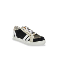 Suzana Lace-Up Sneakers - Black Bronze