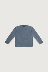 DOUBLE SLEEVE ACID WASH TEE