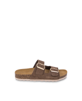 Zatix Mules - Suede Taupe