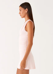 Cherry Sky Mini Dress Pink