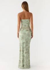 Come Through Maxi Dress Wispy Fern
