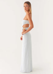 Anetta Maxi Dress Pale Blue