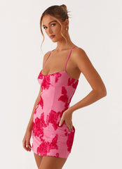 Alivia Micro Mini Dress Pink
