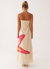 Darcy Maxi Dress Yellow Floral