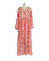Aliya Malaga Coral Summer Dress