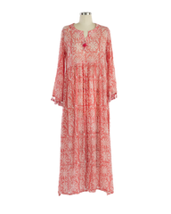 Aliya Malaga Coral Summer Dress