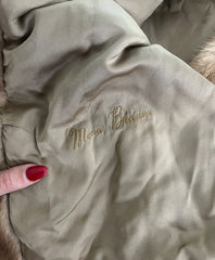 antique mink jacket | size L | FOR REPURPOSE/ RESTORATION