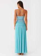 Aurelia Maxi Dress Aqua