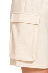Hazel Blues® | Zenana Scuba Thigh Pocket Shorts